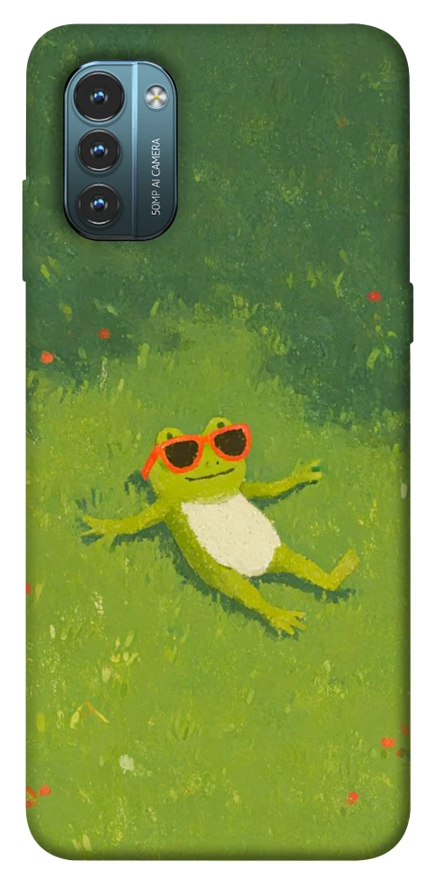 Чехол Лягушачий chill для Nokia G21