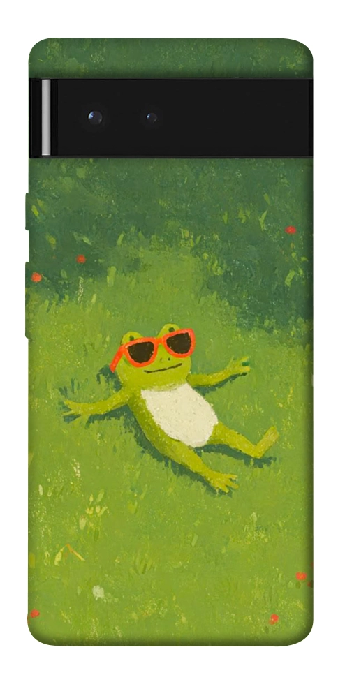 Чехол Лягушачий chill для Google Pixel 6