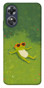 Чохол Жаб'ячий chill для Oppo A17
