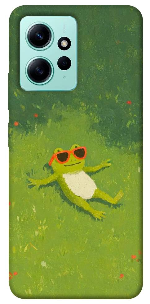 Чехол Лягушачий chill для Xiaomi Redmi Note 12 4G