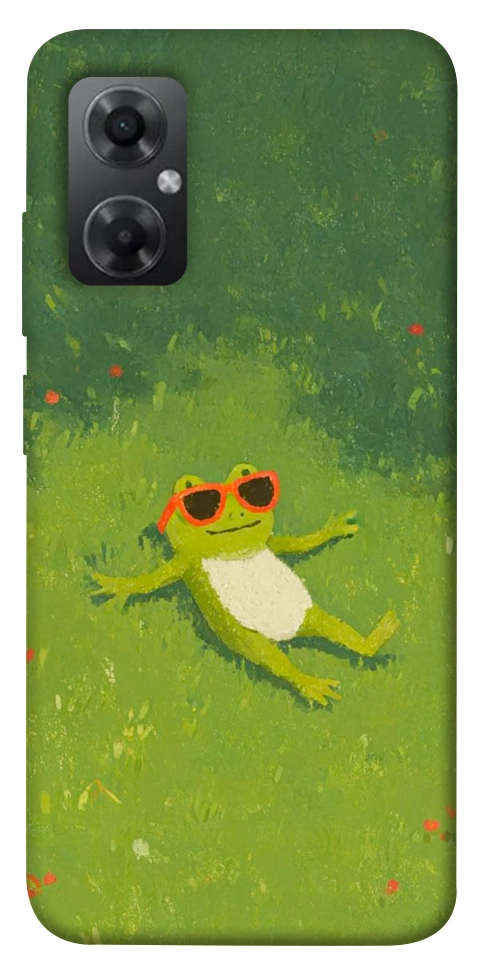 Чехол Лягушачий chill для Xiaomi Redmi Note 11R