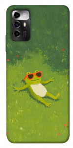 Чехол Лягушачий chill для ZTE Blade V40 Vita