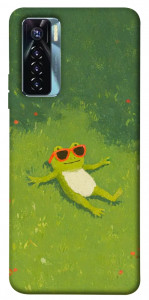 Чехол Лягушачий chill для TECNO Camon 17 Pro