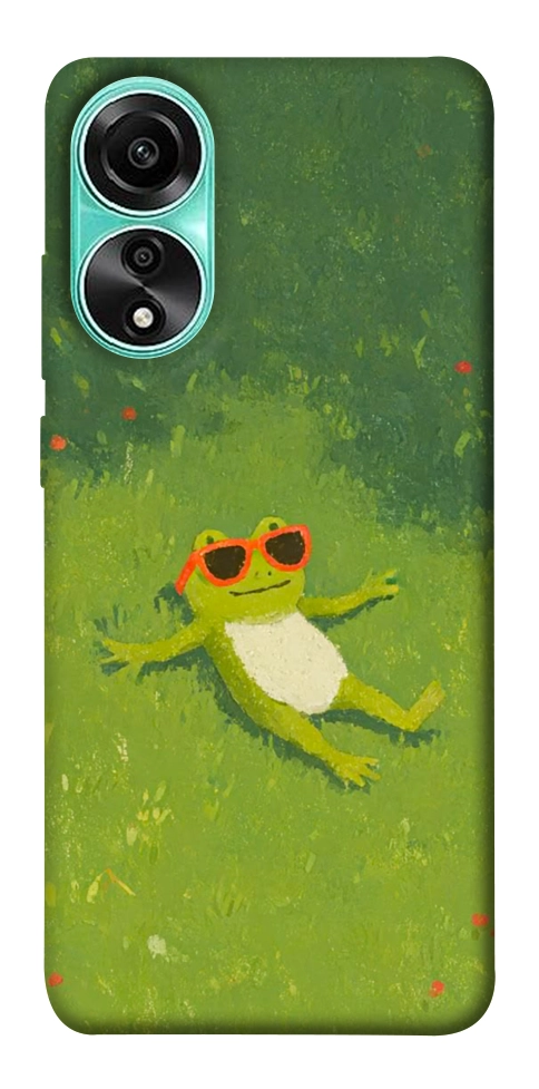 Чохол Жаб'ячий chill для Oppo A78 4G