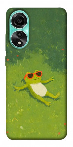 Чохол Жаб'ячий chill для Oppo A78 4G
