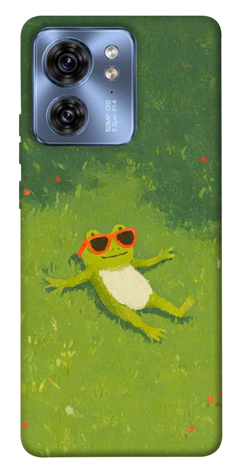 Чехол Лягушачий chill для Motorola Edge 40