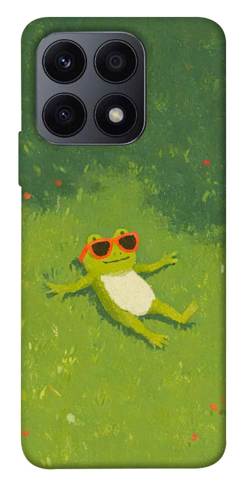 Чехол Лягушачий chill для Huawei Honor X8a