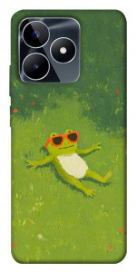 Чехол Лягушачий chill для Realme C53