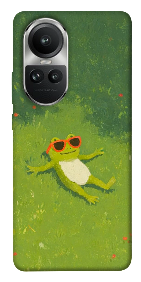 Чохол Жаб'ячий chill для Oppo Reno 10