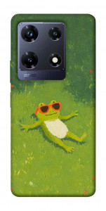 Чехол Лягушачий chill для Infinix Note 30 Pro NFC