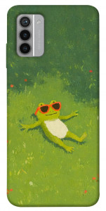 Чехол Лягушачий chill для Nokia G42