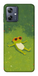 Чехол Лягушачий chill для Motorola Moto G54