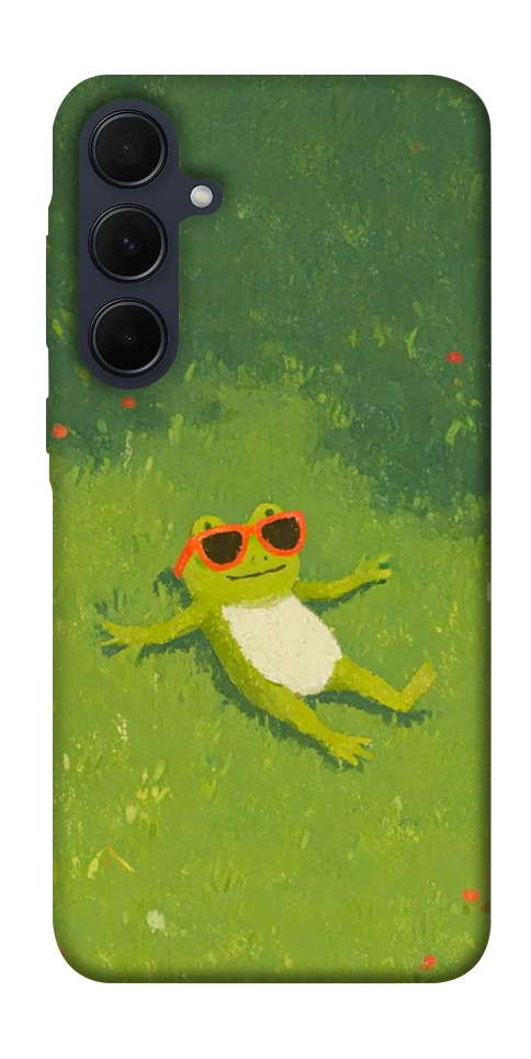 Чехол Лягушачий chill для Galaxy A35