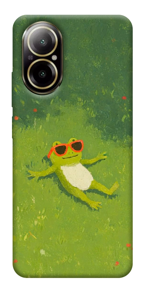 Чехол Лягушачий chill для Realme C67 4G