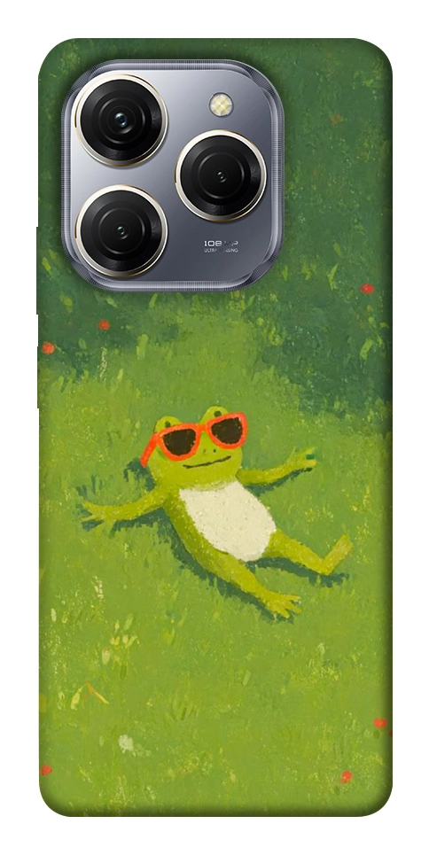 Чохол Жаб'ячий chill для TECNO Spark 20 Pro
