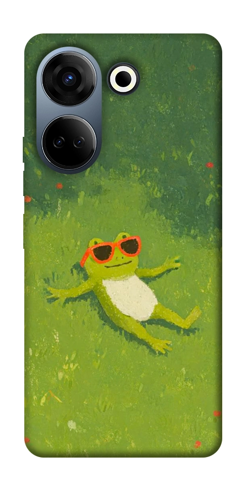 Чехол Лягушачий chill для TECNO Camon 20 Pro (CK7n)