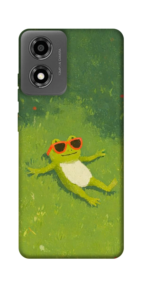 Чохол Жаб'ячий chill для Motorola Moto E14