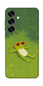 Чехол Лягушачий chill для Galaxy S25