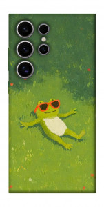 Чехол Лягушачий chill для Galaxy S25 Ultra