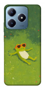 Чехол Лягушачий chill для Realme C63 4G