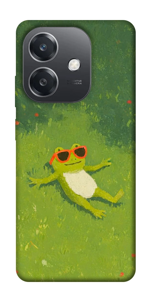 Чехол Лягушачий chill для Oppo А3х 4G