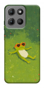 Чехол Лягушачий chill для Motorola Moto G15 4G