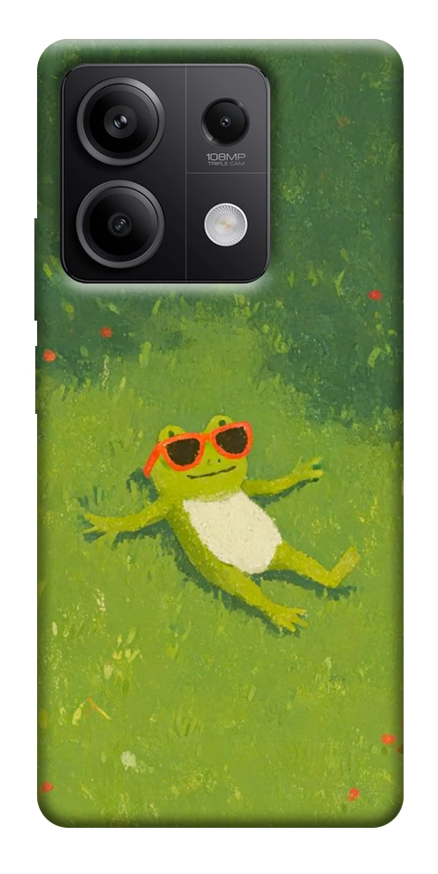 Чехол Лягушачий chill для Xiaomi Redmi Note 13 5G