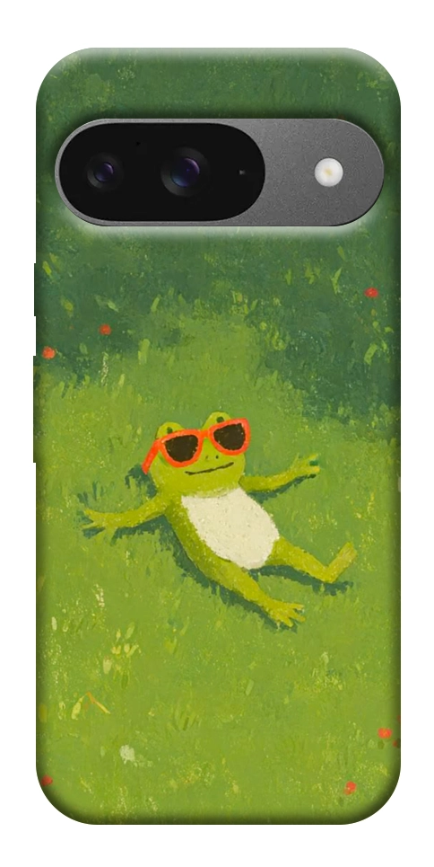 Чехол Лягушачий chill для Google Pixel 10 Pro