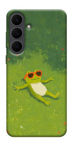 Чехол Лягушачий chill для Galaxy S25 FE