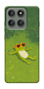 Чехол Лягушачий chill для Motorola Edge 60 Pro