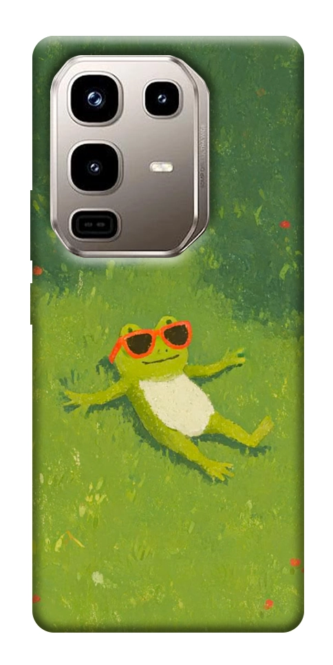 Чехол Лягушачий chill для Infinix Note 50 Pro 4G