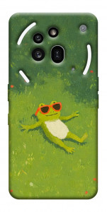 Чехол Лягушачий chill для Nothing Phone (3a) Pro