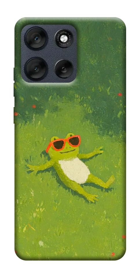 Чехол Лягушачий chill для Motorola Moto G56 5G