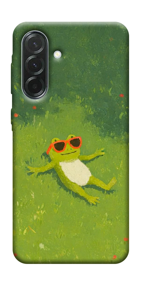 Чехол Лягушачий chill для Galaxy A37 5G