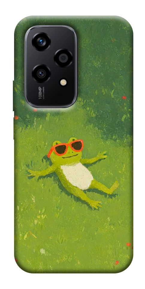 Чехол Лягушачий chill для Huawei Honor 200 Lite