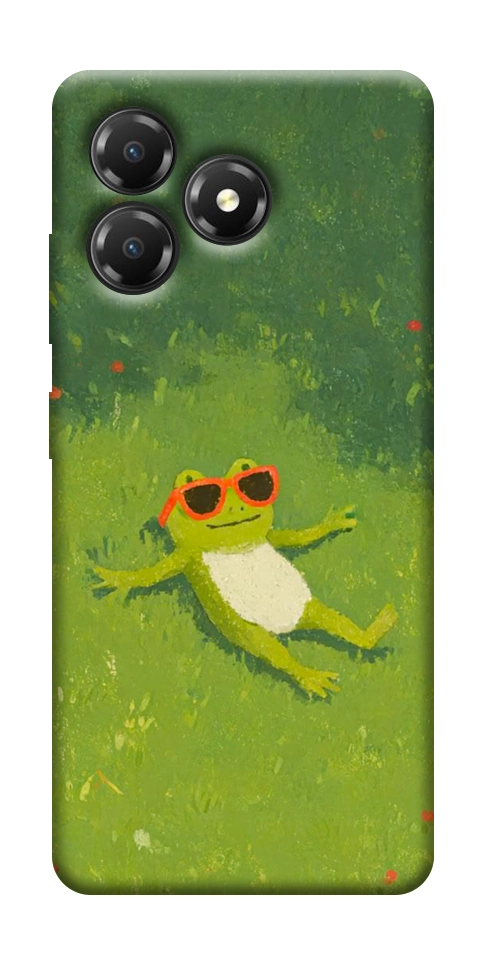Чехол Лягушачий chill для ZTE Blade A36