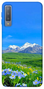 Чехол Summer landscape для Galaxy A7 (2018)