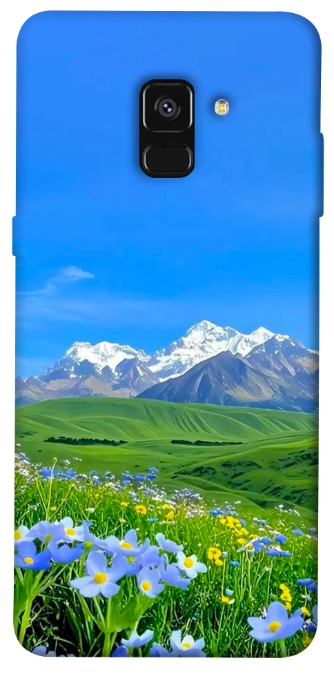 Чехол Summer landscape для Galaxy A8 (2018)