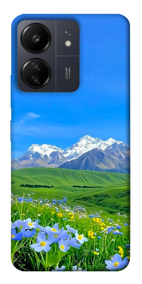 Чехол Summer landscape для Xiaomi Redmi 13C