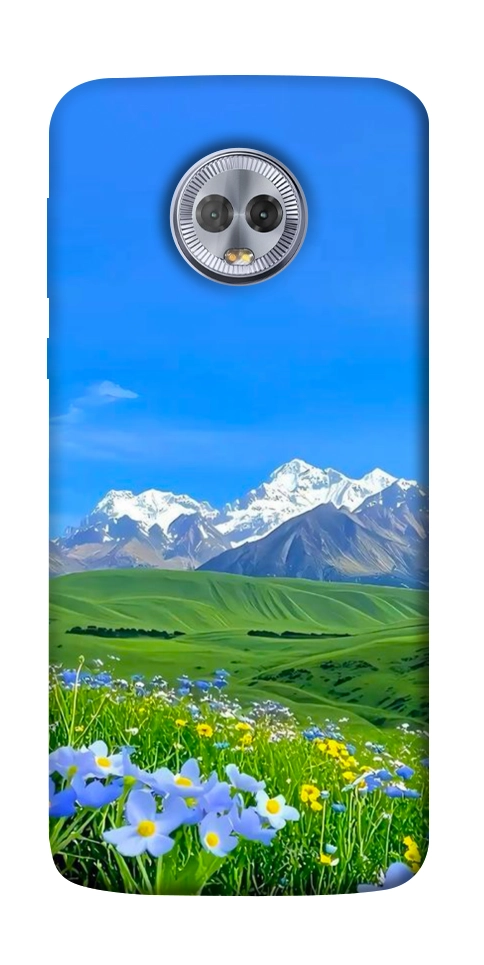Чехол Summer landscape для Motorola Moto G6 Plus