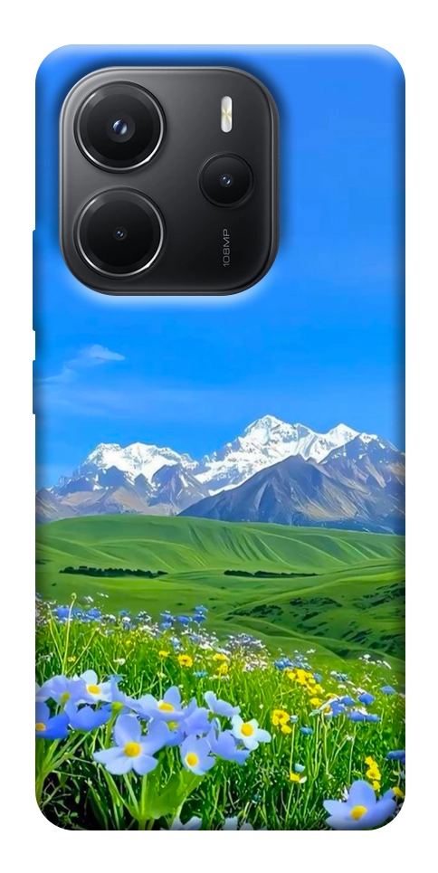 Чехол Summer landscape для Xiaomi Redmi Note 14 4G (Int. version)