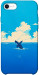 Чехол Whale view для iPhone SE (2020)