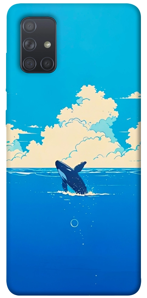 Чохол Whale view для Galaxy A71 (2020)