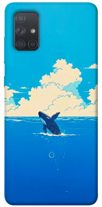 Чехол Whale view для Galaxy A71 (2020)