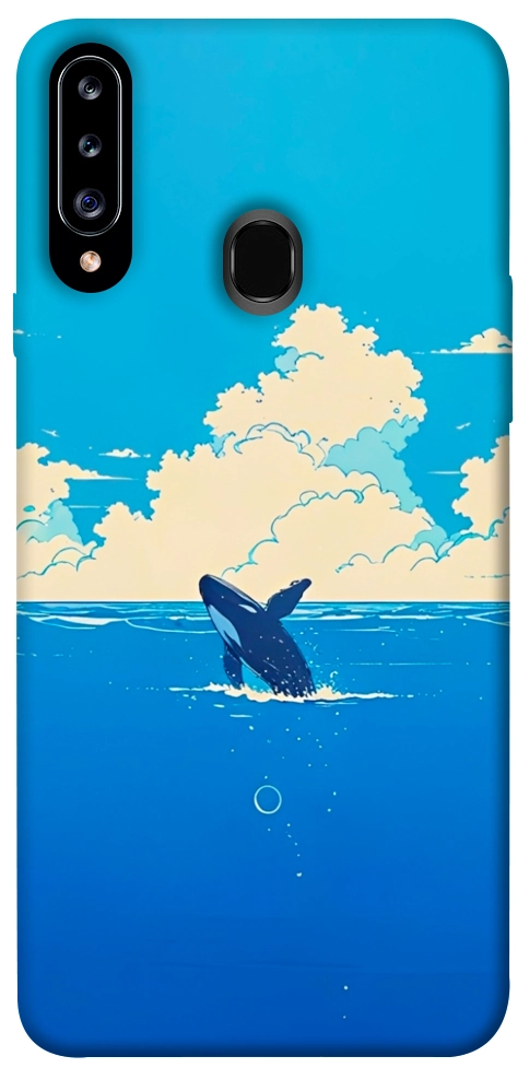 Чохол Whale view для Galaxy A20s (2019)