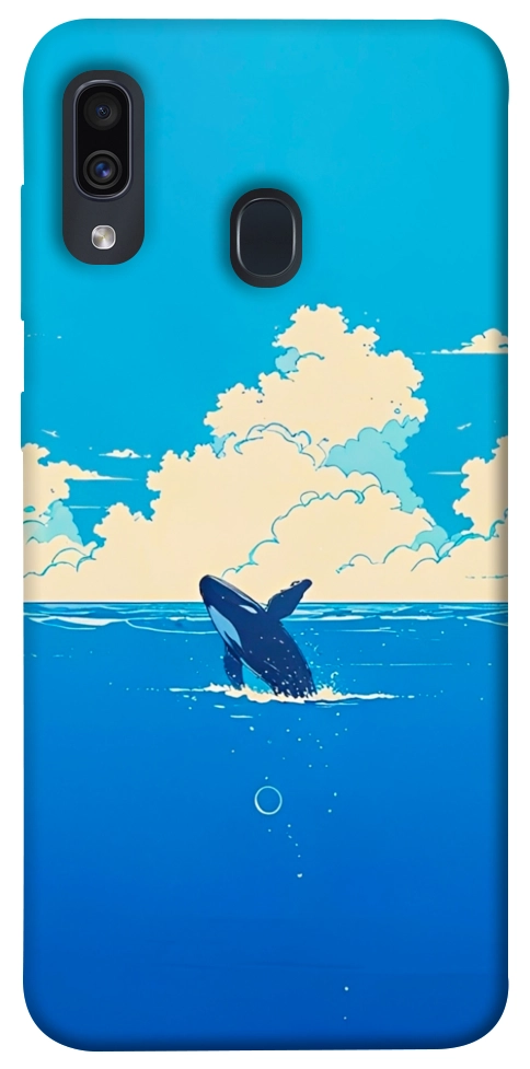 Чохол Whale view для Galaxy A30 (2019)