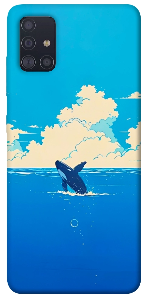 Чохол Whale view для Galaxy A51 (2020)