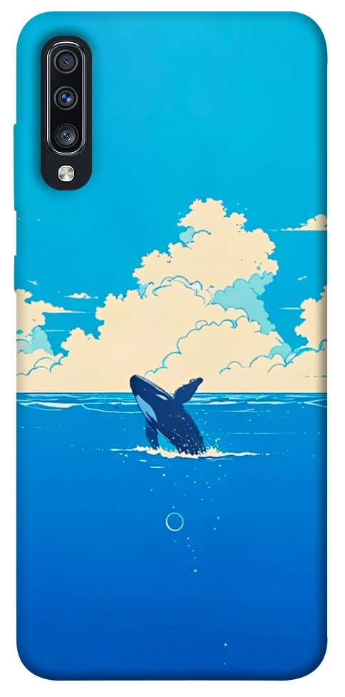 Чехол Whale view для Galaxy A70 (2019)