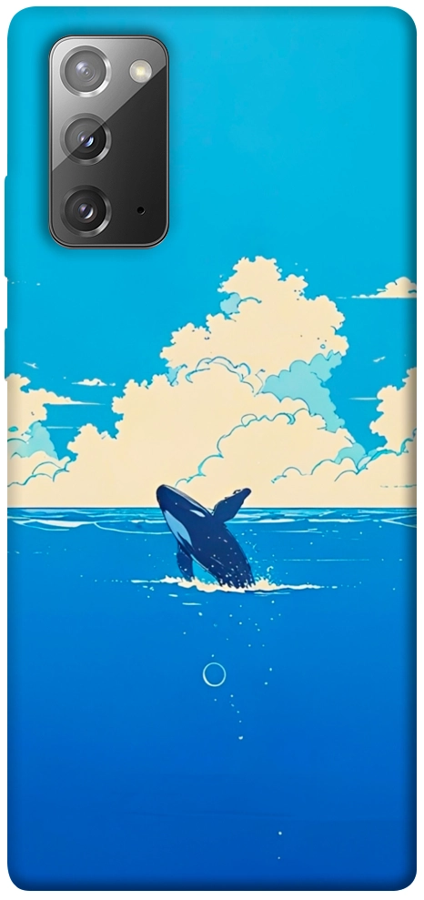Чохол Whale view для Galaxy Note 20