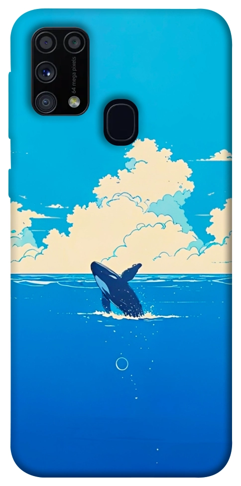 Чехол Whale view для Galaxy M31 (2020)
